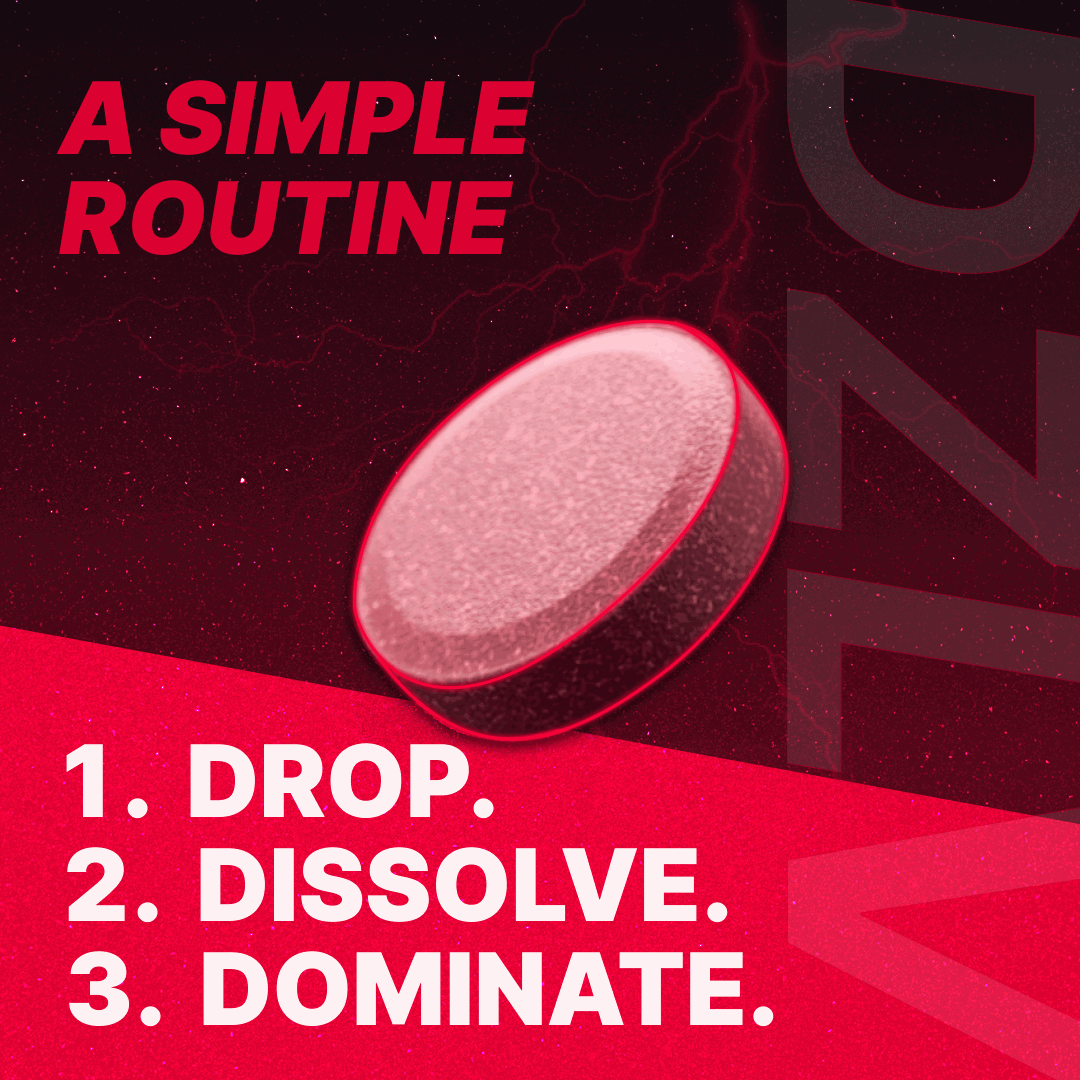 DZLV - The Original Dissolvable Preworkout Tablet (30 Servings)