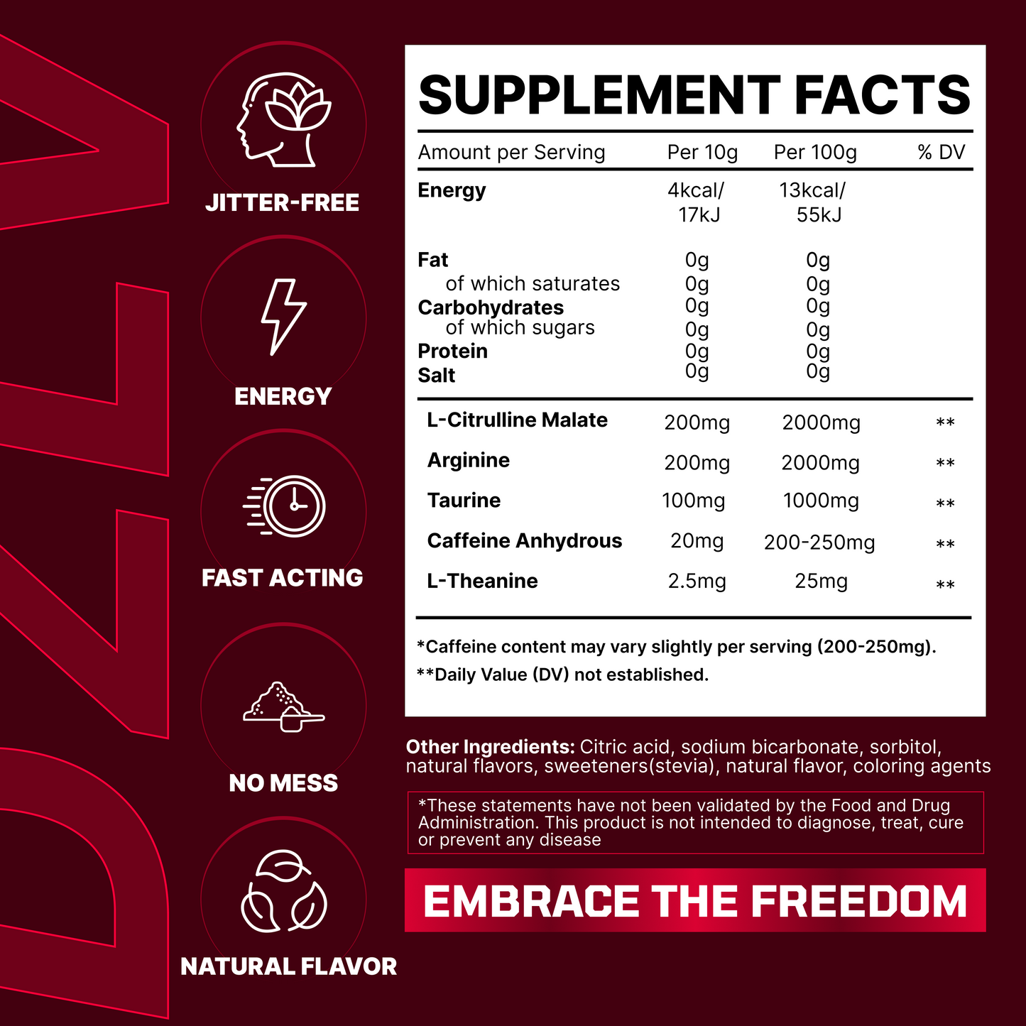 DZLV - The Original Dissolvable Preworkout Tablet (30 Servings)