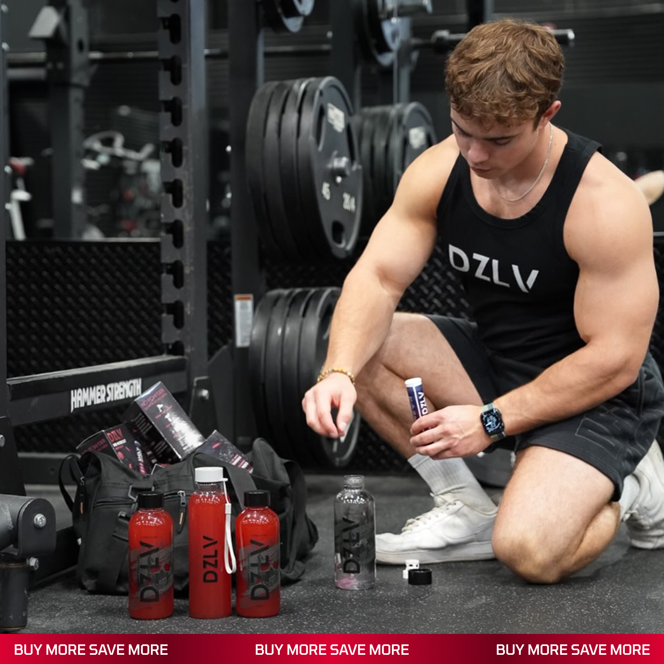 DZLV - The Original Dissolvable Preworkout Tablet (30 Servings)